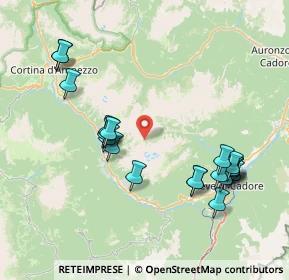 Mappa Forcella Piccola dell'Antelao, 32046 San Vito di Cadore BL, Italia (8.245)