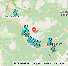 Mappa Forcella Piccola dell'Antelao, 32046 San Vito di Cadore BL, Italia (6.86)