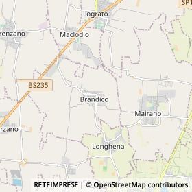 Mappa Brandico