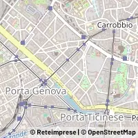 Mapa Milano