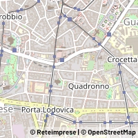 Kaart Milano