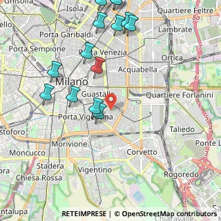 Mappa 20135 Milano MI, Italia (2.51143)