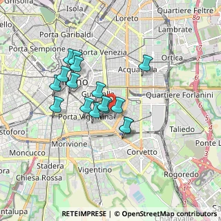Mappa 20135 Milano MI, Italia (1.4375)