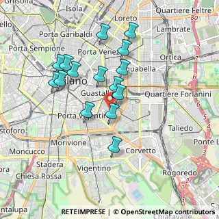 Mappa 20135 Milano MI, Italia (1.652)
