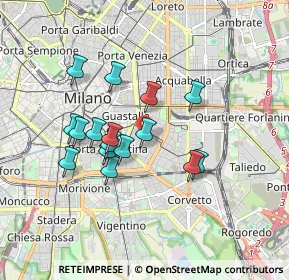 Mappa 20135 Milano MI, Italia (1.48563)