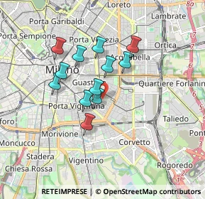 Mappa 20135 Milano MI, Italia (1.35917)
