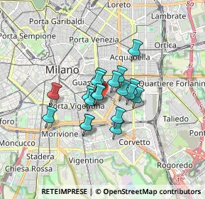 Mappa 20135 Milano MI, Italia (1.05474)