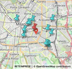 Mappa 20135 Milano MI, Italia (1.53538)