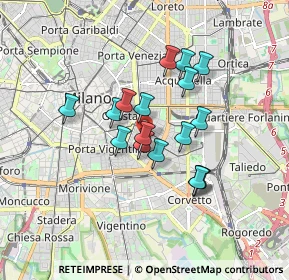 Mappa 20135 Milano MI, Italia (1.34059)