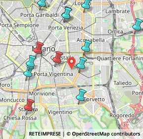 Mappa 20135 Milano MI, Italia (2.34231)