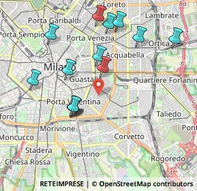 Mappa 20135 Milano MI, Italia (1.98286)