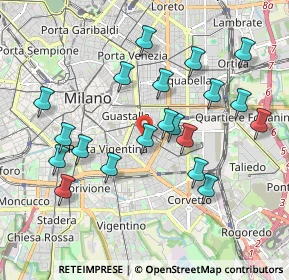 Mappa 20135 Milano MI, Italia (1.9185)