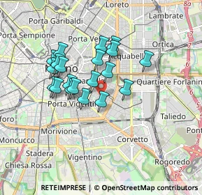 Mappa 20135 Milano MI, Italia (1.4245)