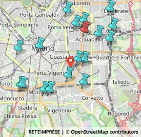 Mappa 20135 Milano MI, Italia (2.13778)
