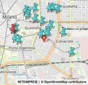 Mappa 20135 Milano MI, Italia (1.0805)