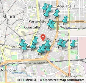 Mappa 20135 Milano MI, Italia (0.8405)