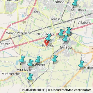 Mappa Via Giovanni XXIII, 30030 Mira VE, Italia (2.38167)