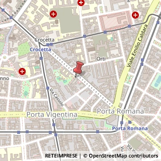 Mappa Corso di Porta Romana, 116, 20122 Milano, Milano (Lombardia)