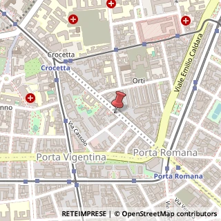 Mappa Corso di Porta Romana, 118, 20122 Milano, Milano (Lombardia)