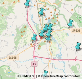 Mappa Via G. Jervis, 10015 Ivrea TO, Italia (4.20462)