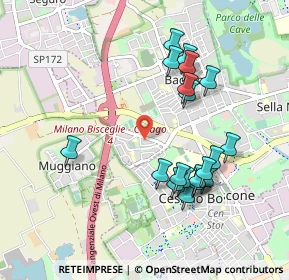 Mappa Via dei Larici, 20152 Milano MI, Italia (0.951)