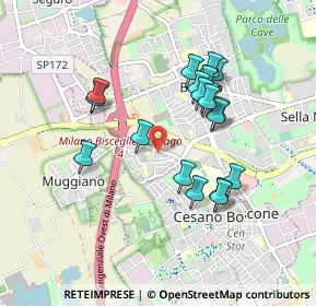 Mappa Via degli Ulivi, 20152 Milano MI, Italia (0.815)