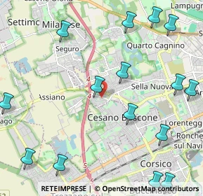 Mappa Via degli Ulivi, 20152 Milano MI, Italia (3.0025)