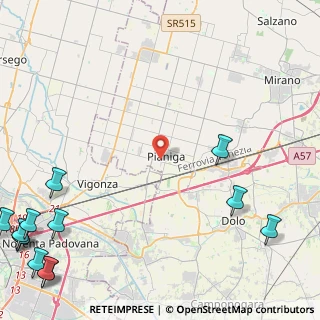 Mappa 30030 Pianiga VE, Italia (7.85077)