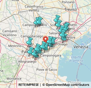 Mappa 30030 Pianiga VE, Italia (10.587)