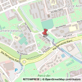 Mappa Via Prato, 10, 20152 Milano, Milano (Lombardia)