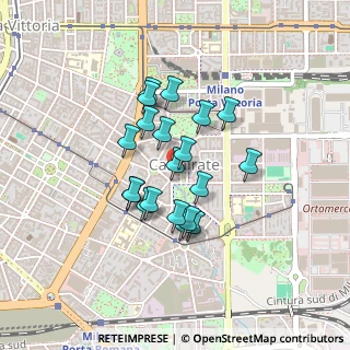 Mappa Via Laura Ciceri Visconti, 20137 Milano MI, Italia (0.3255)