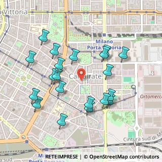 Mappa Via Laura Ciceri Visconti, 20137 Milano MI, Italia (0.4885)