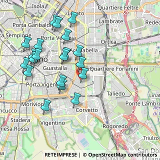 Mappa Via Laura Ciceri Visconti, 20137 Milano MI, Italia (2.106)