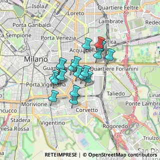 Mappa Via Laura Ciceri Visconti, 20137 Milano MI, Italia (1.133)