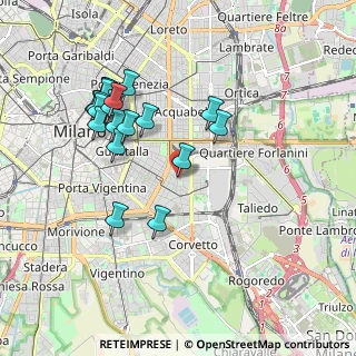 Mappa Via Laura Ciceri Visconti, 20137 Milano MI, Italia (1.89053)