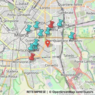 Mappa Via Laura Ciceri Visconti, 20137 Milano MI, Italia (1.64182)