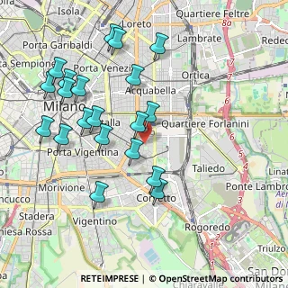 Mappa Via Laura Ciceri Visconti, 20137 Milano MI, Italia (2.1015)