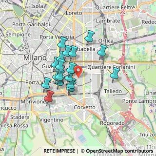 Mappa Via Laura Ciceri Visconti, 20137 Milano MI, Italia (1.36)