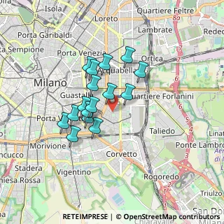Mappa Via Laura Ciceri Visconti, 20137 Milano MI, Italia (1.33625)