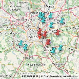 Mappa Via Laura Ciceri Visconti, 20137 Milano MI, Italia (7.26214)