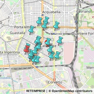 Mappa Via Laura Ciceri Visconti, 20137 Milano MI, Italia (0.7605)