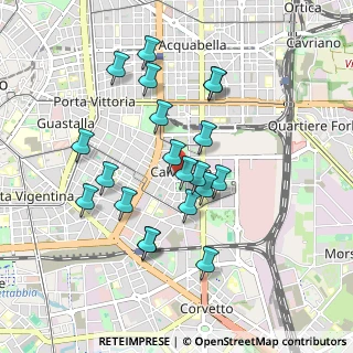 Mappa Via Laura Ciceri Visconti, 20137 Milano MI, Italia (0.835)