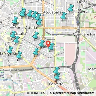 Mappa Via Laura Ciceri Visconti, 20137 Milano MI, Italia (1.3435)