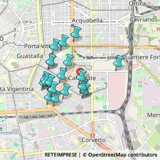Mappa Via Ciceri Visconti Laura, 20137 Milano MI, Italia (0.805)