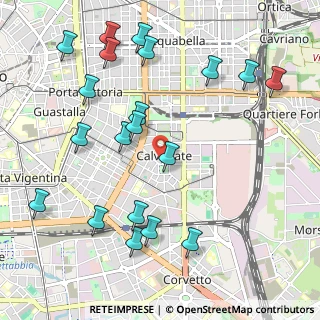 Mappa Via Laura Ciceri Visconti, 20137 Milano MI, Italia (1.209)
