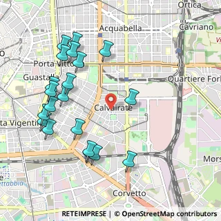 Mappa Via Laura Ciceri Visconti, 20137 Milano MI, Italia (1.143)
