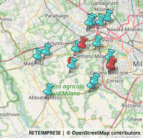 Mappa Cascina Varesina, 20080 Cisliano MI, Italia (7.15063)