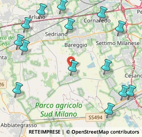 Mappa Cascina Varesina, 20080 Cisliano MI, Italia (5.60071)