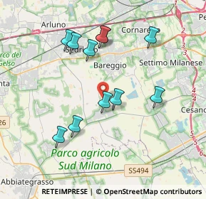 Mappa Cascina Varesina, 20080 Cisliano MI, Italia (3.59455)