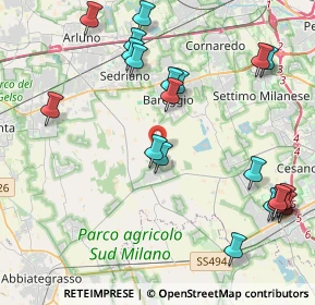 Mappa Cascina Varesina, 20080 Cisliano MI, Italia (4.862)